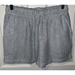 Women’s Thread & Supply Blue & White Strioed Shorts Size Small NWT